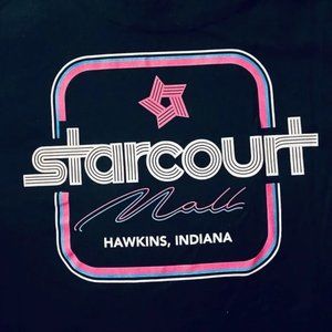 Stranger things starcourt mall official pop up limited edition T-shirt
